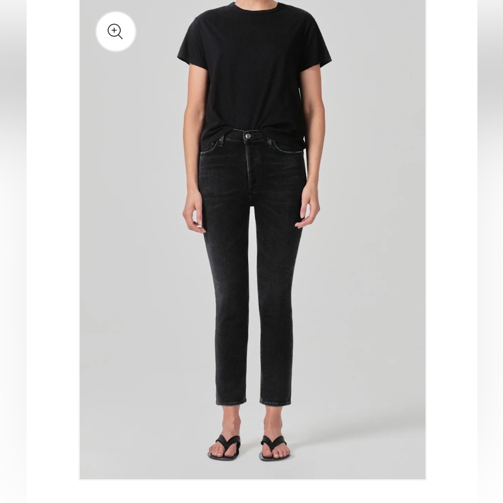 Agolde Nico High Rise Slim Fit Jeans
